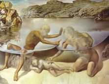 Haga click para ver la imagen ampliada 1963_03_hercules lifts the skin of the sea and stops venus for an instant from waking love 1963.jpg